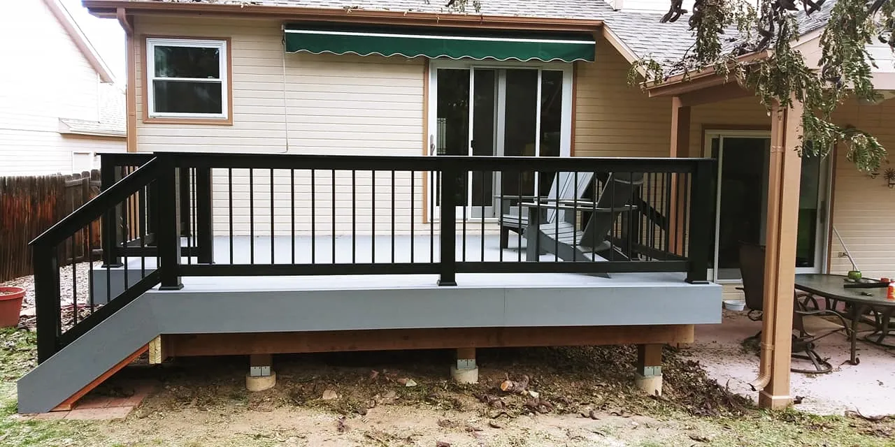 outdoor/additions - deck project #3 - image #1
