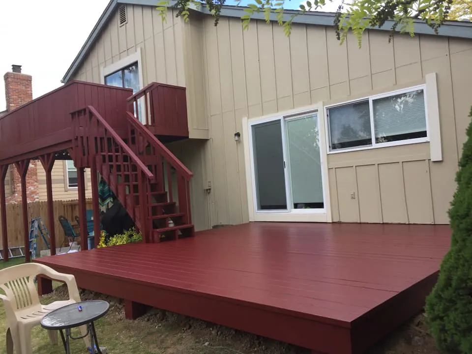 outdoor/additions - deck project #2 - image #2