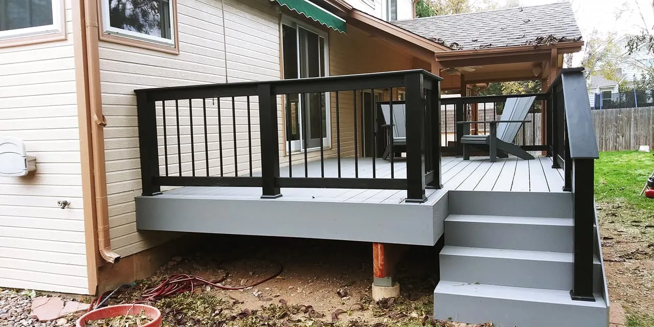 outdoor/additions - deck project #3 - image #3