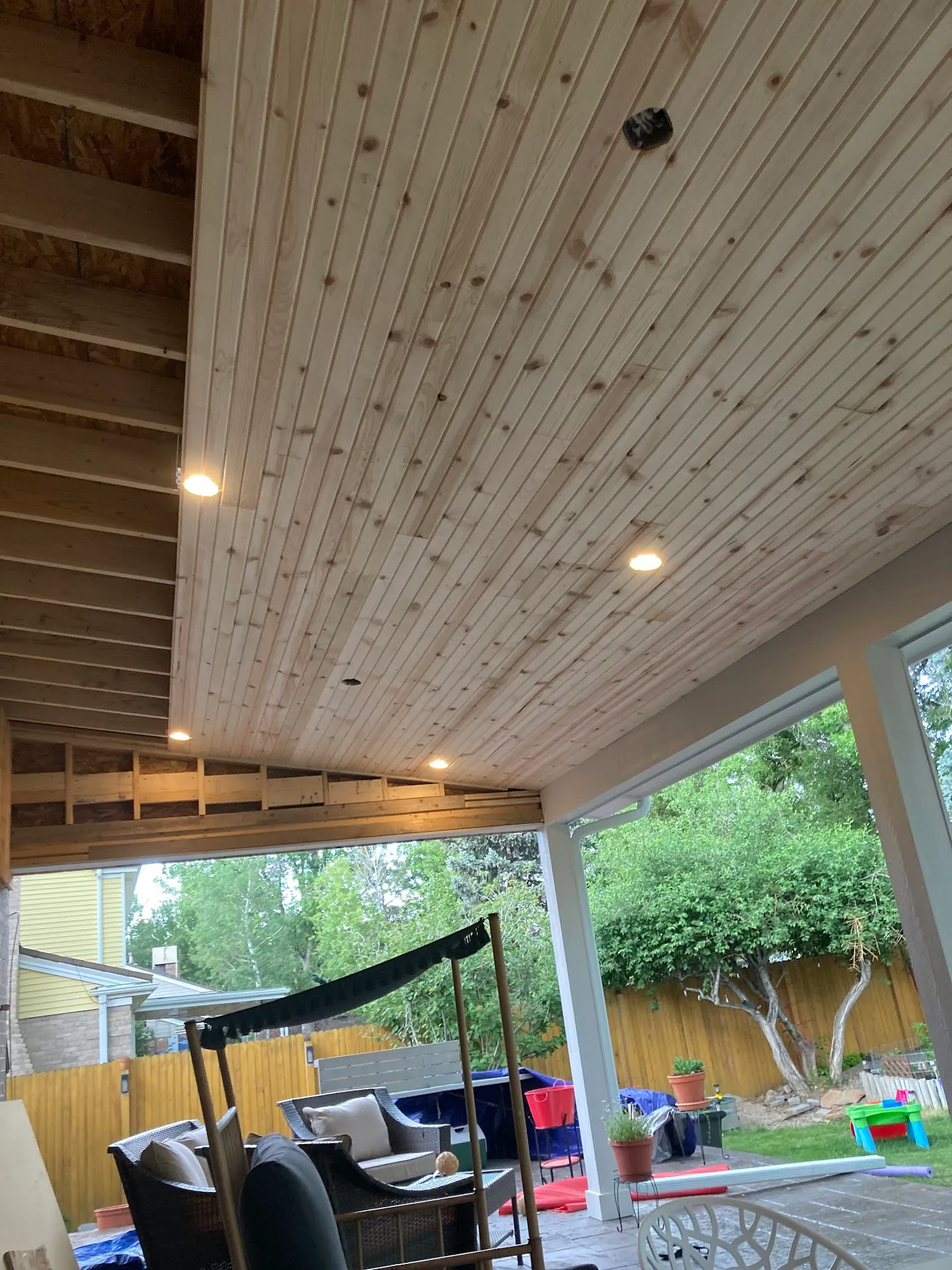 outdoor/additions - patio roof project #2 - image #1