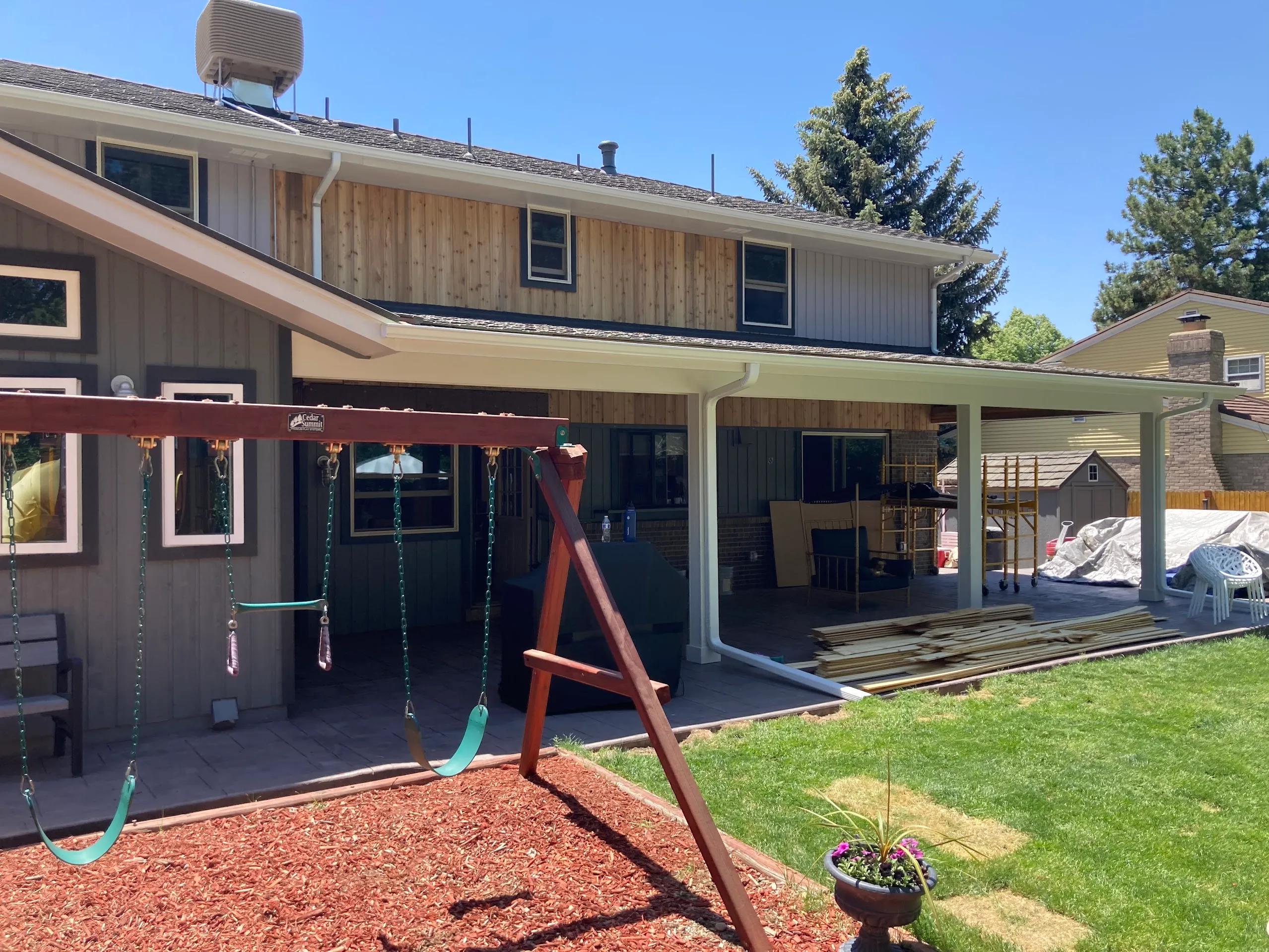 outdoor/additions - patio roof project #2 - image #2
