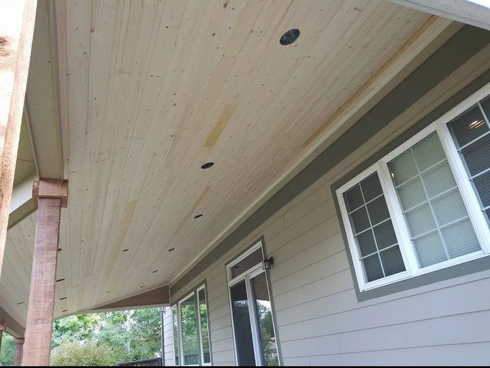outdoor/additions - patio roof project #0 - image #2