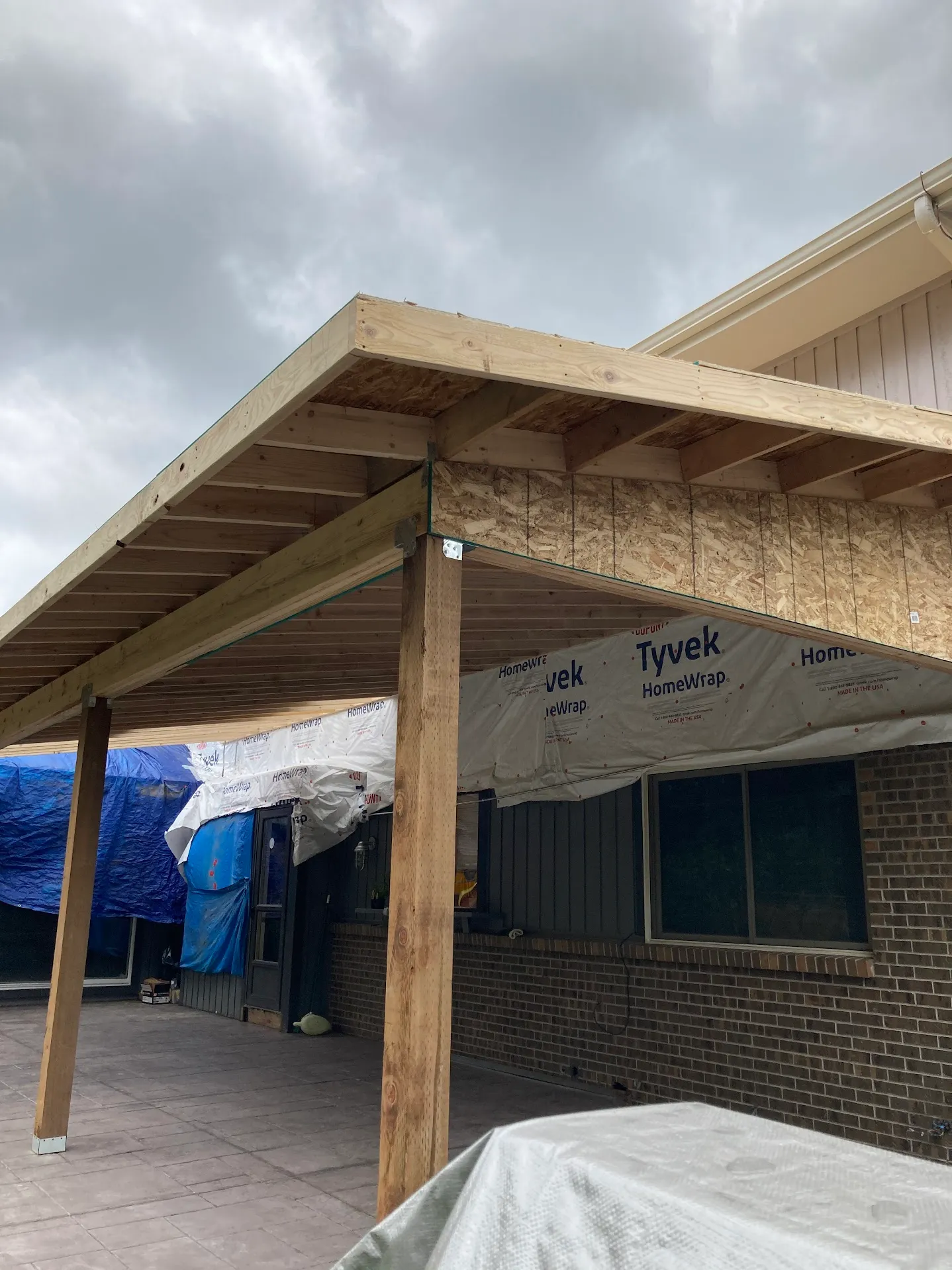 outdoor/additions - patio roof project #2 - image #3