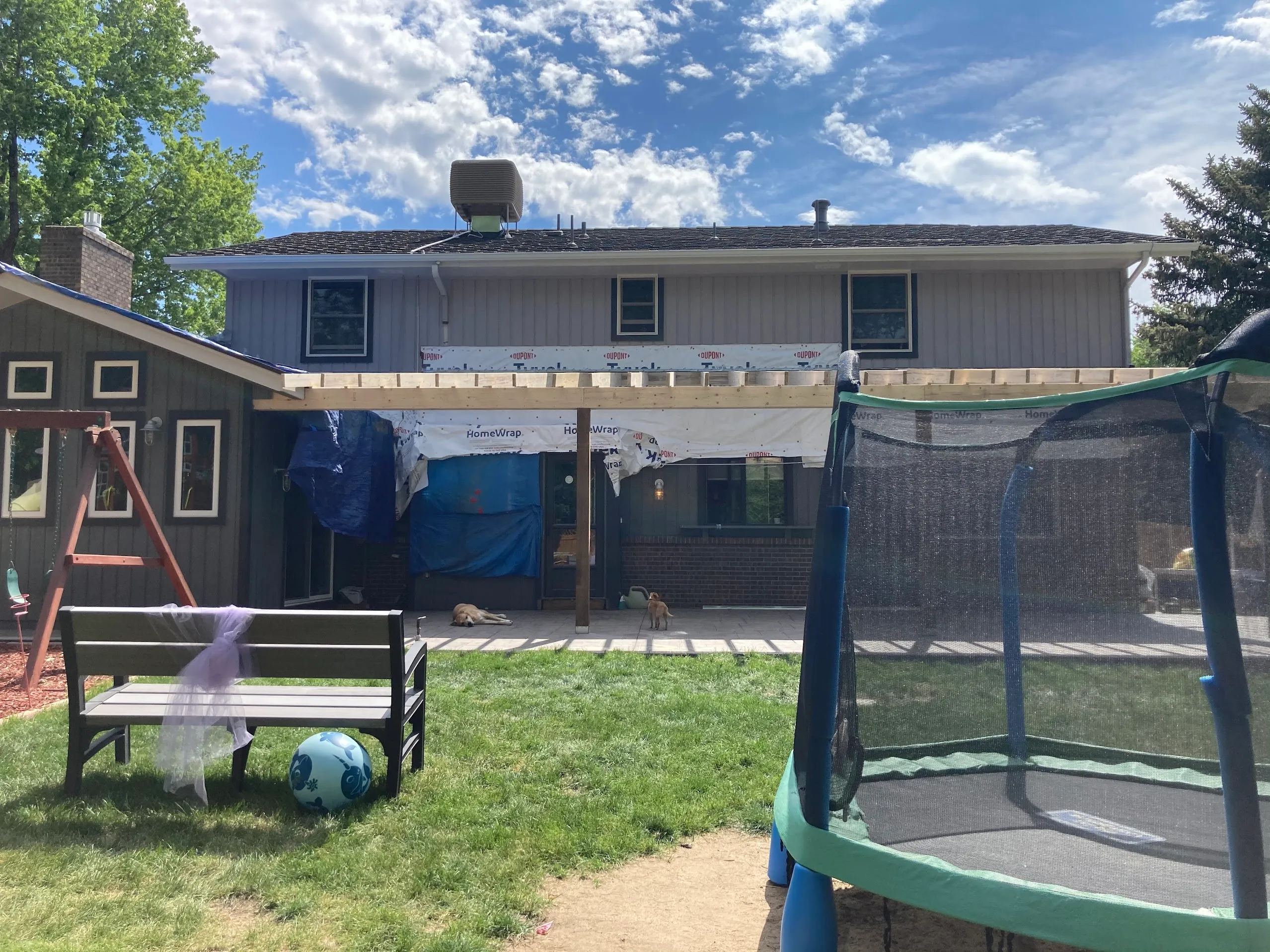 outdoor/additions - patio roof project #2 - image #4