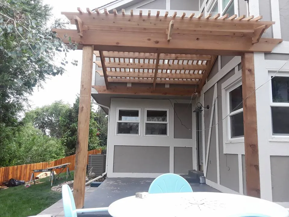 outdoor/additions - pergola project #1 - image #1