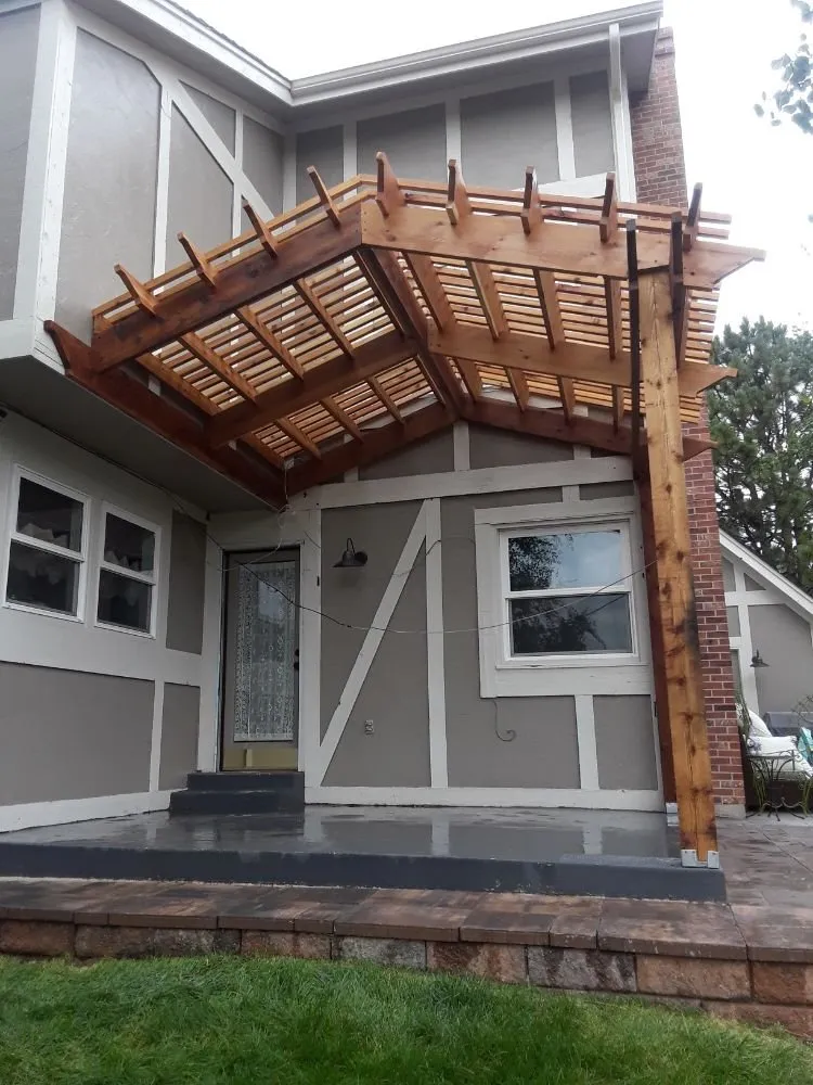 outdoor/additions - pergola project #1 - image #2