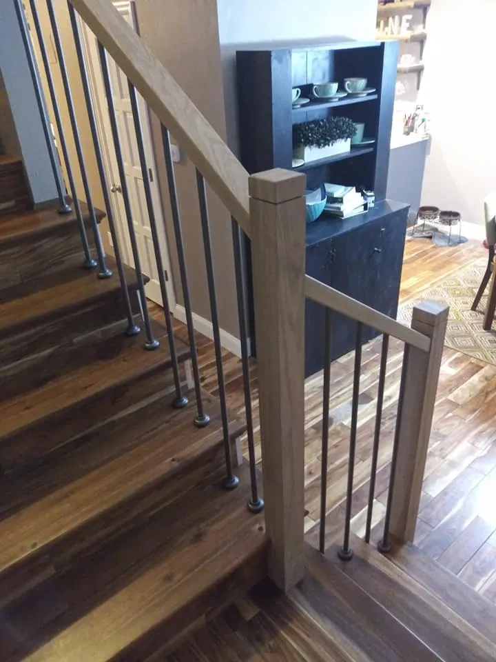carpentry/trim - stairs project #1 - image #2